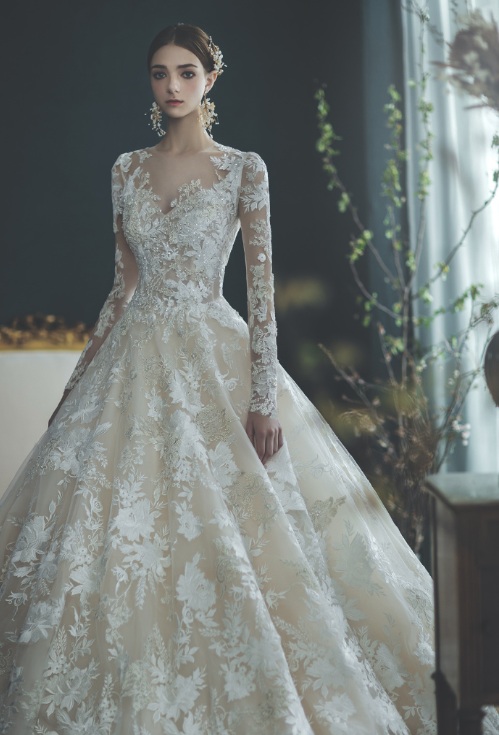 精致的芭比娃娃Clara Wedding 2019婚纱图片 3