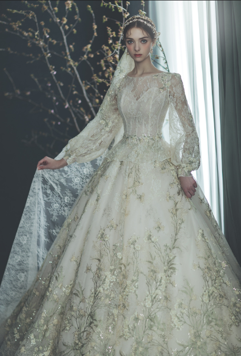 精致的芭比娃娃Clara Wedding 2019婚纱图片 7