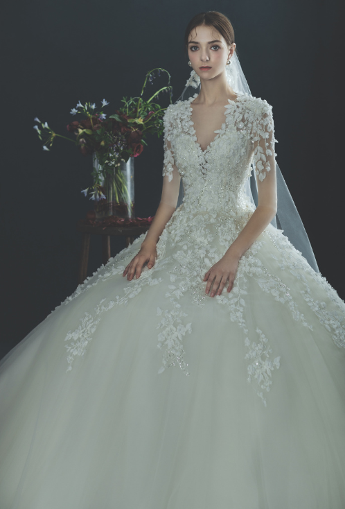 精致的芭比娃娃Clara Wedding 2019婚纱图片 8