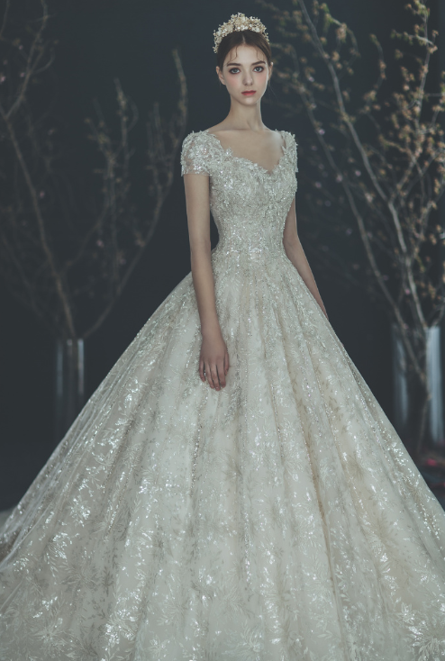 精致的芭比娃娃Clara Wedding 2019婚纱图片 9
