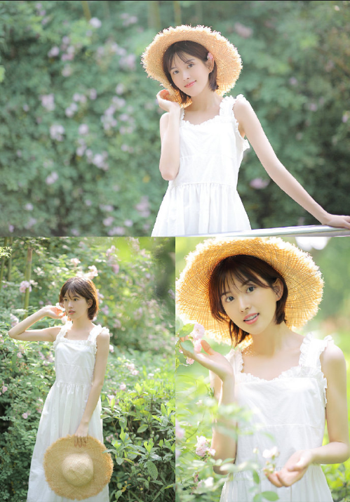 快乐女生钟恩淇田园写真图片 4