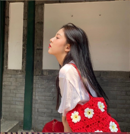 中国美女图片 内地女明星宋妍霏ins私服穿搭图片 3