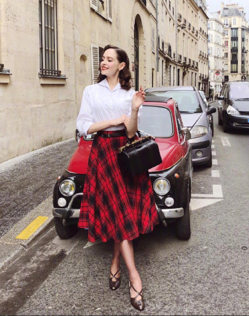 法国美女Daria Nelson复古图片 欧美美女图片 5
