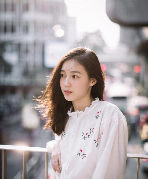 泰国美女图片 00后泰国女孩Loverrukk初恋脸图片 4