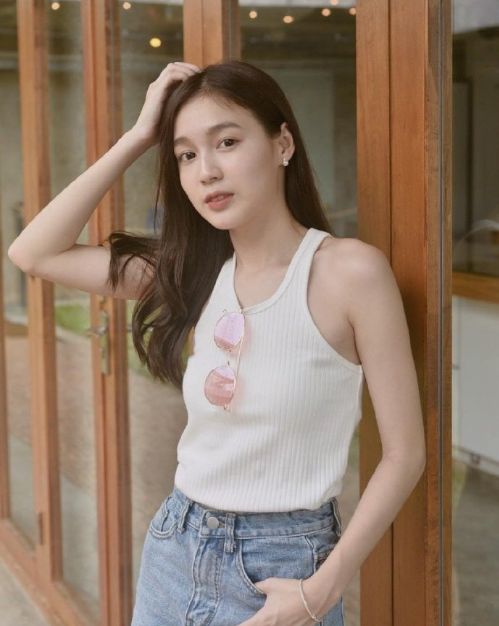 泰国美女图片 00后泰国女孩Loverrukk初恋脸图片 12
