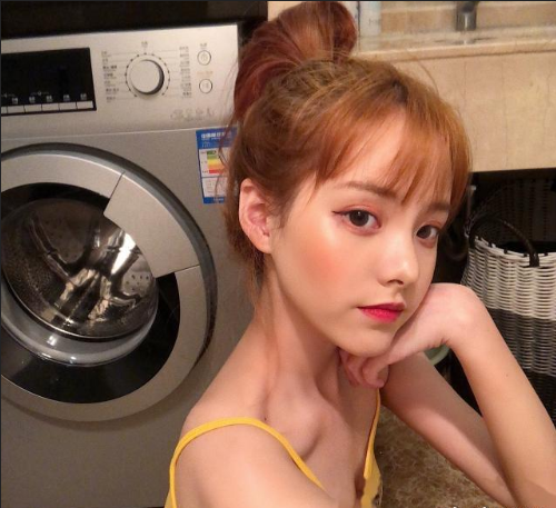 混血美女图片 小仙女自拍照图片