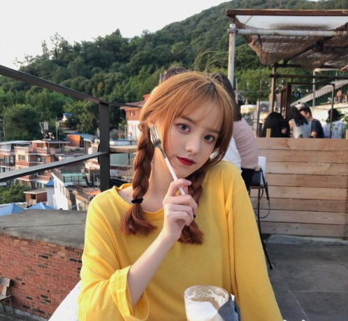 混血美女图片 小仙女自拍照图片 7