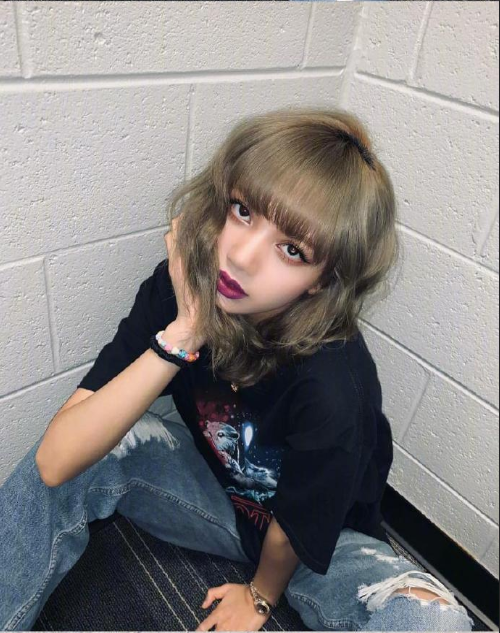 韩国美女图片 BLACKPINK成员lisa可爱图片 14