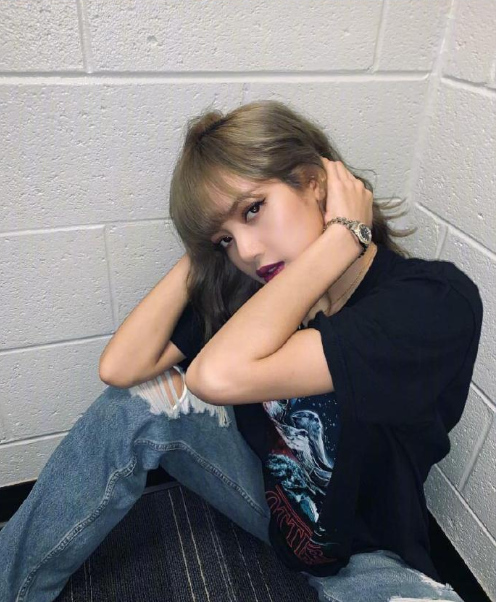 韩国美女图片 BLACKPINK成员lisa可爱图片 15
