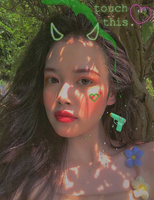 95后射手座女生图片 清纯校花美女图片 3