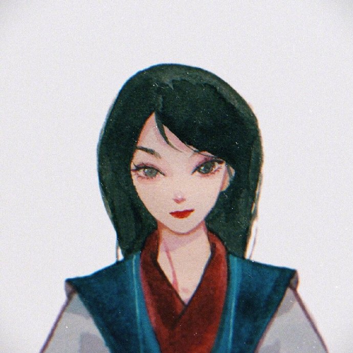 迪士尼公主胶片插画头像图片 4