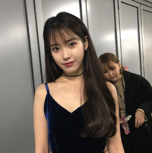 韩国美女图片 韩国女歌手IU李知恩可爱图片 2