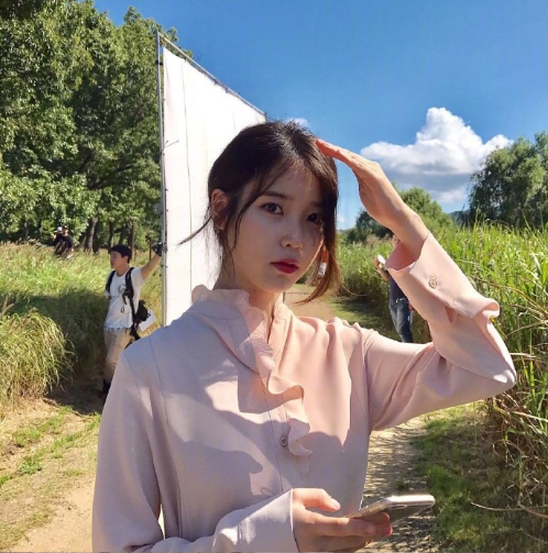 韩国美女图片 韩国女歌手IU李知恩可爱图片 5
