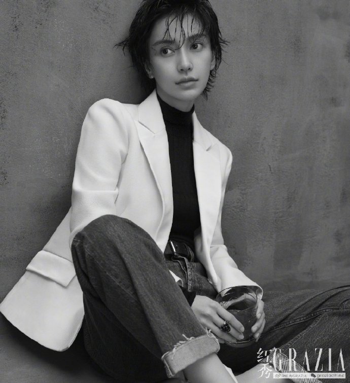 上海美女图片 女明星angelababy短发造型封面图片 3
