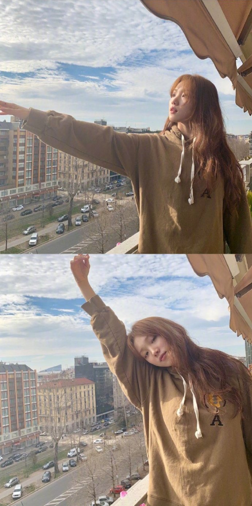 韩国美女图片 韩国女明星李圣经私服穿搭图片 8