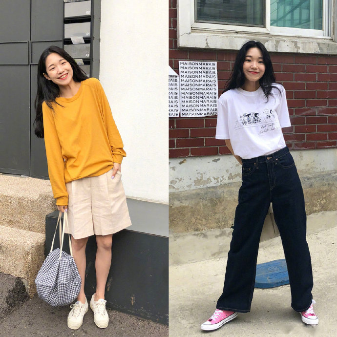 网络美女图片 舒适随性的夏季出游穿搭参考 3