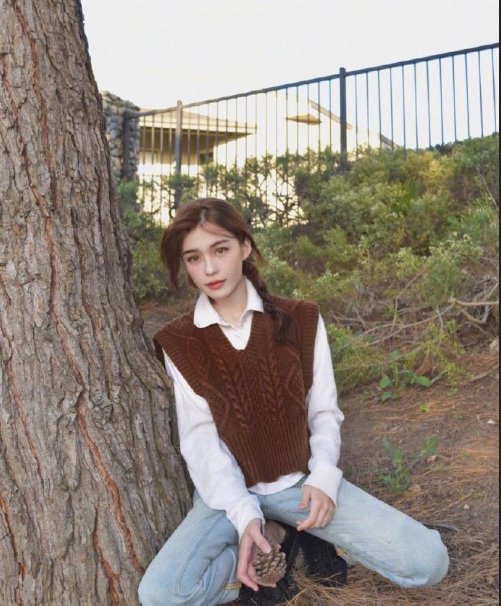 俄罗斯美女图片 中俄混血美女Nadia Bean小仙女图片 12