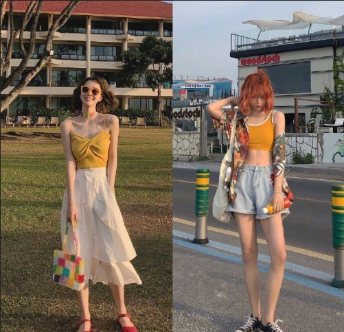 街拍美女图片 韩系少女感减龄穿搭分享 9