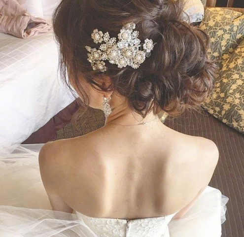 婚礼新娘发型图片 从头美到脚 2