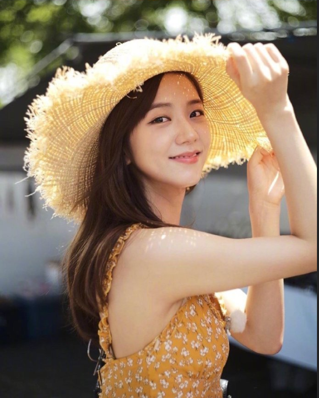 韩国美女图片 韩国女团BLACKPINK成员金智秀游客照 3