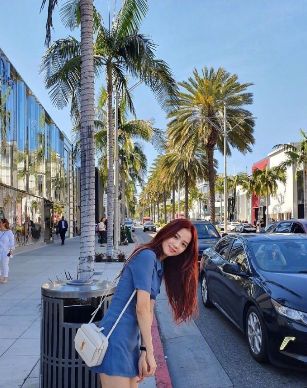 韩国美女图片 韩国女团BLACKPINK成员金智秀游客照 9
