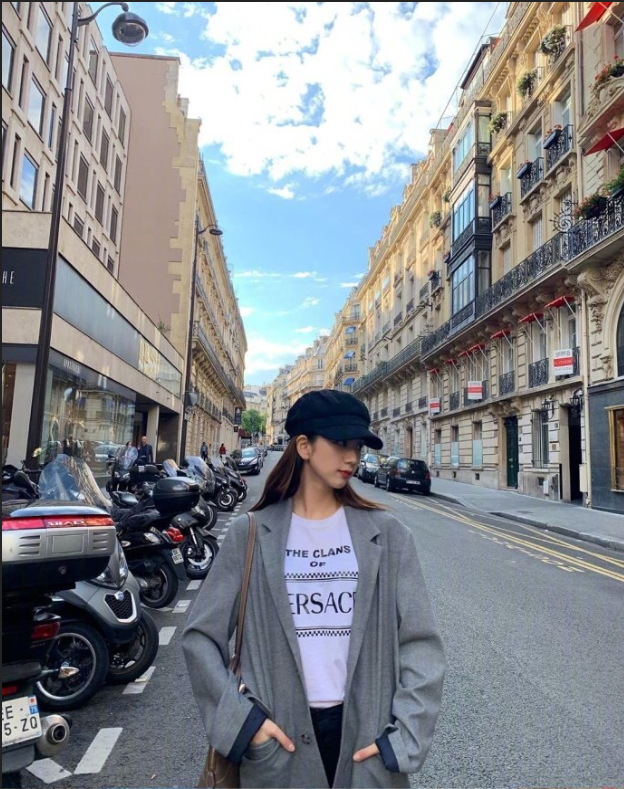 韩国美女图片 韩国女团BLACKPINK成员金智秀游客照 11