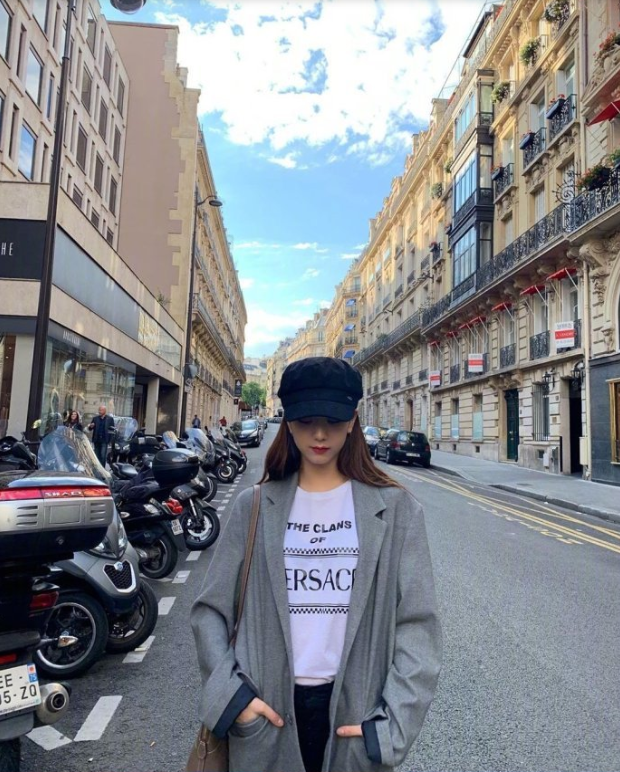 韩国美女图片 韩国女团BLACKPINK成员金智秀游客照 14