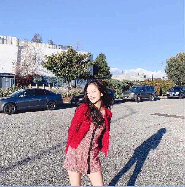 韩国美女图片 韩国女团BLACKPINK成员金智秀游客照 20