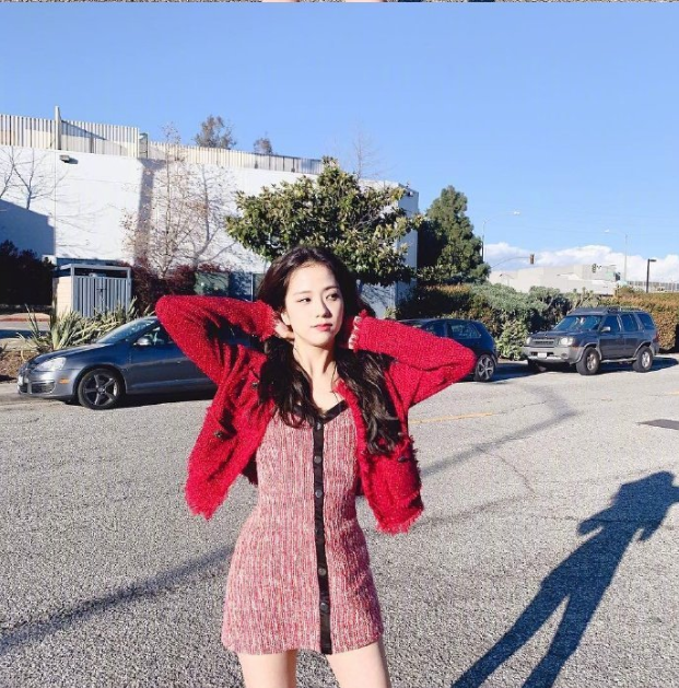 韩国美女图片 韩国女团BLACKPINK成员金智秀游客照 21