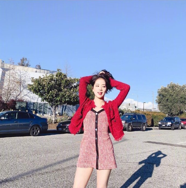 韩国美女图片 韩国女团BLACKPINK成员金智秀游客照 22