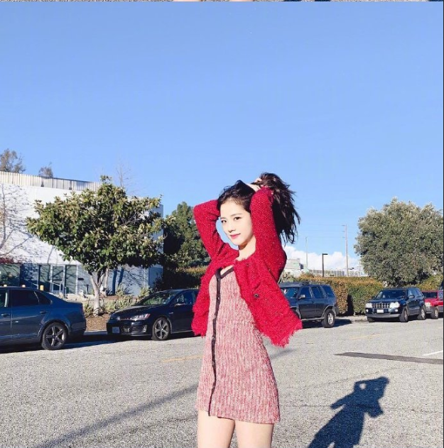韩国美女图片 韩国女团BLACKPINK成员金智秀游客照 23