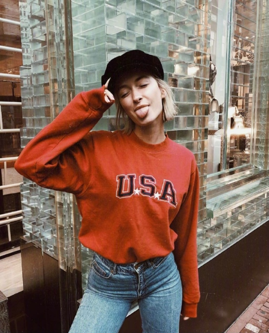 欧美美女图片 荷兰美女时尚博主Rianne Meijer图片