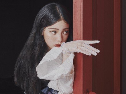 台湾美女图片 美少女欧阳娜娜雀斑妆图片 6