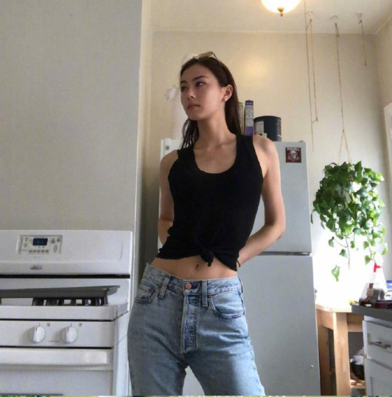 混血美女图片 中美混血模特​​​​Lauren tsai图 12