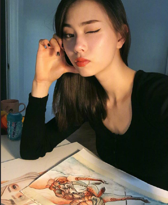混血美女图片 中美混血模特​​​​Lauren tsai图 15
