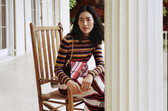 中国美女图片 中国超模刘雯Tory Burch 2019秋冬广告 6