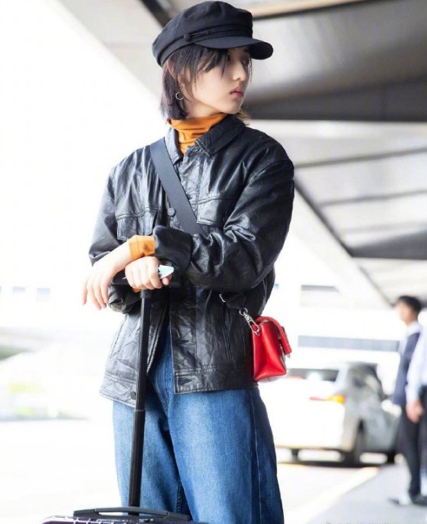 中国美女图片 童星张子枫生活穿搭集 6