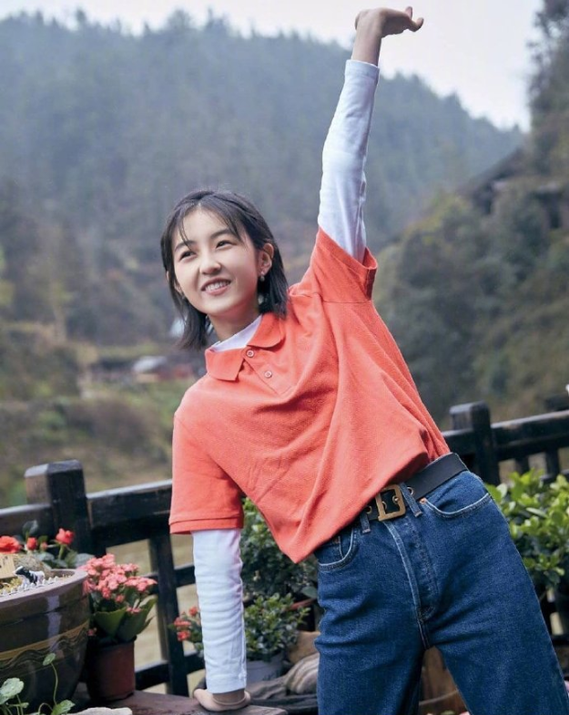 中国美女图片 童星张子枫生活穿搭集 8