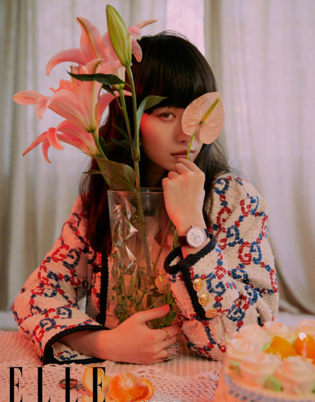 亚洲美女图片 喵总倪妮《elle》封面图片 9