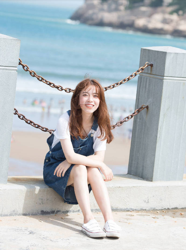 清纯美女海岛唯美写真图片 4