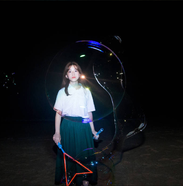 清纯美女海岛唯美写真图片 11