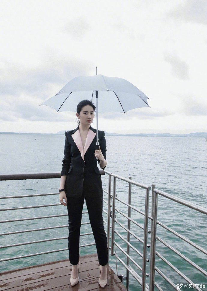 亚洲美女图片 御姐范刘亦菲西装图片 2