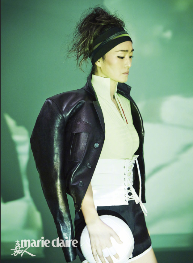 亚洲美女图片 中国美女明星巩俐《marie claire 嘉人 8
