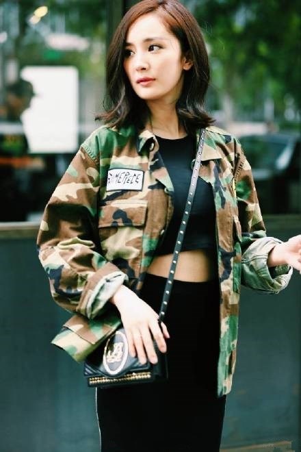 中国美女图片 女明星杨幂短发图片 7