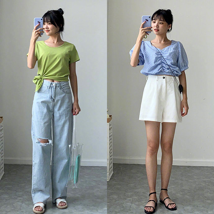 清凉又舒适的少女感夏日休闲穿搭参考 2