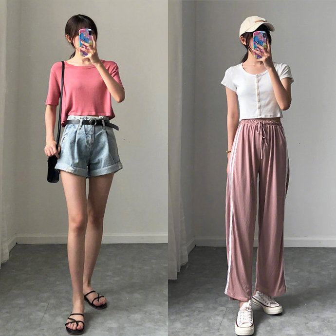 清凉又舒适的少女感夏日休闲穿搭参考 5