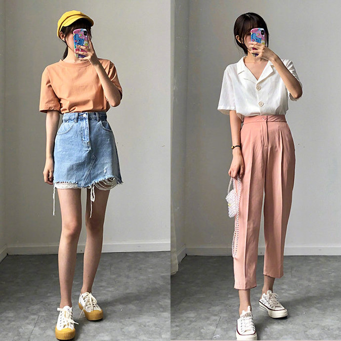 清凉又舒适的少女感夏日休闲穿搭参考 6