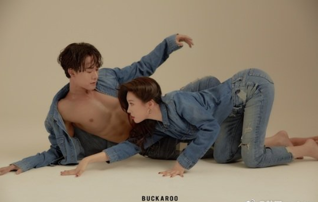 韩国明星宣美&车贤胜情侣画报图片 5