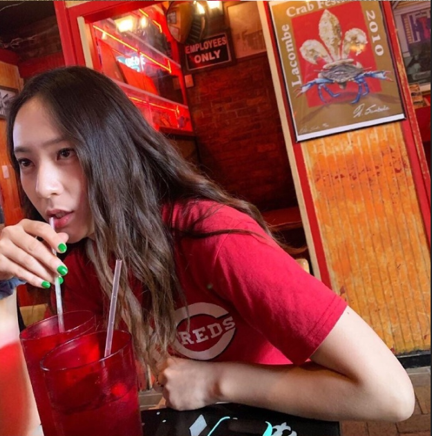 亚洲美女图片 韩国美女明星郑秀晶私服图片