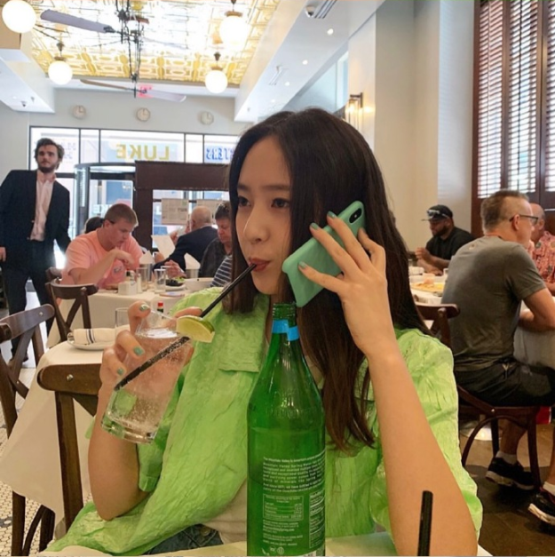 亚洲美女图片 韩国美女明星郑秀晶私服图片 10